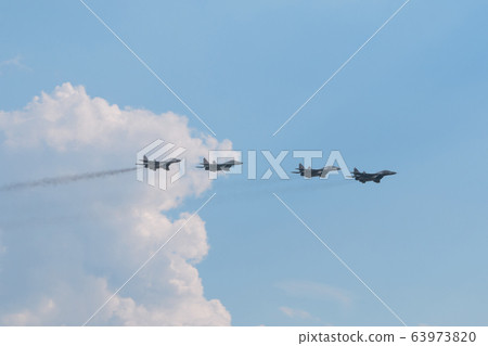MiG MiG-29支點編隊飛行 MiG MiG-29支點編隊飛行 63973820