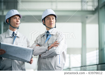 Workers, general contractors, construction 63976612