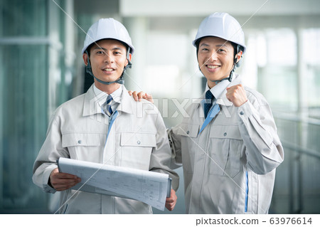 Workers, general contractors, construction Workers, general contractors, construction 63976614