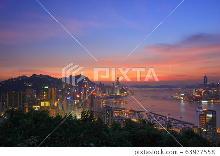 23 June 2008  Red Incense Burner Summit view Hong 63977558