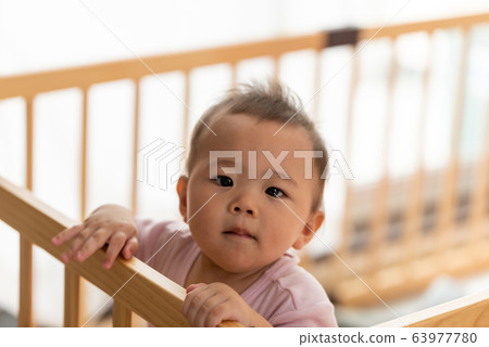person, fence, daycare 63977780