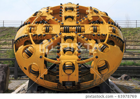 Azusagawa Siphon, Shield Machine Face Azusagawa Siphon, Shield Machine Face 63978769