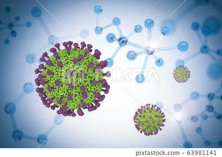 coronavirus cell or covid-19 cell disease coronavirus cell or covid-19 cell disease 63981141