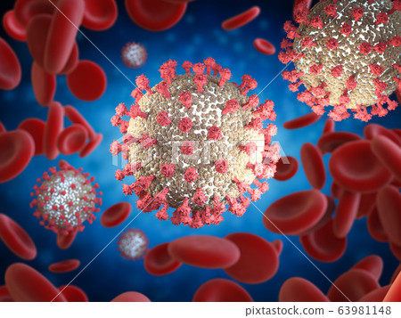 coronavirus cell or covid-19 cell disease coronavirus cell or covid-19 cell disease 63981148