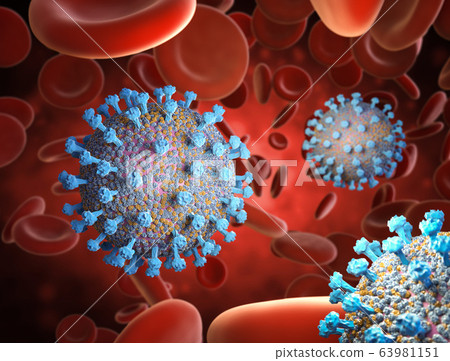 coronavirus cell or covid-19 cell disease coronavirus cell or covid-19 cell disease 63981151