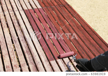Wood deck painting, repainting work, painting work Wood deck painting, repainting work, painting work 63981919