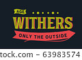 Age withers only the outside 63983574