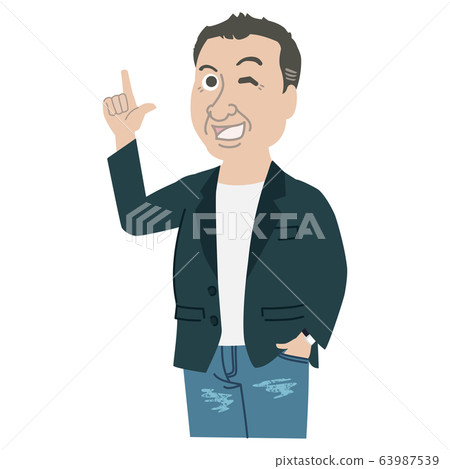 穿外套好看的叔叔 63987539