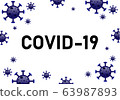 Covid-19 or Coronavirus is The official name from World Health organization WHO. Is the most dangerous virus for the world population and spread rapidly in 2020. 63987893