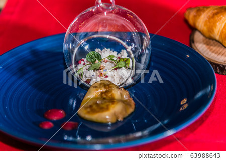 Gourmet food luxury restaurant concept. Food 63988643