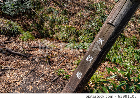 Water area of Shimane Prefecture Omangiyama Takimi route (April 2020) 63991105