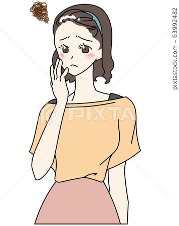 皮膚不好 粗糙的皮膚 皮膚乾燥 63992482