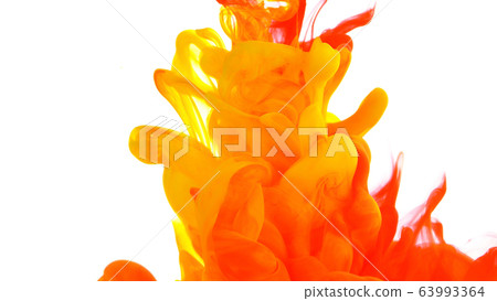 Abstract coloured ink in water Abstract coloured ink in water 63993364