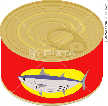 金槍魚罐頭圖等距 金槍魚罐頭圖等距 63994625