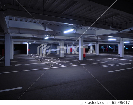 Parking lot unmanned 63996017