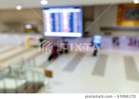 blur image of airpot on screen of flight blur image of airpot on screen of flight 63996170