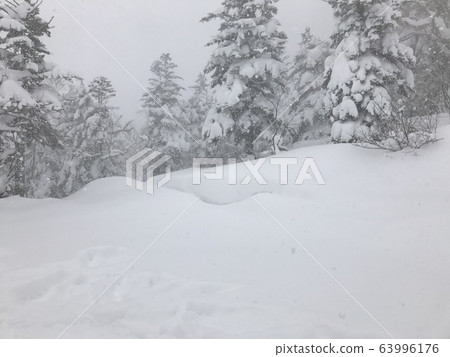 大雪那天,福島縣Urabandai的Grand Deco滑雪勝地 大雪那天,福島縣Urabandai的Grand Deco滑雪勝地 63996176