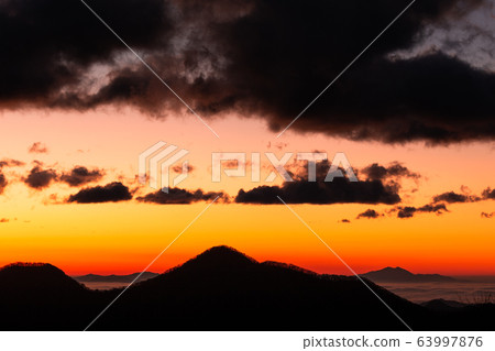 Sunrise at Akechidaira, Okunikko, a national park in Japan Sunrise at Akechidaira, Okunikko, a national park in Japan 63997876