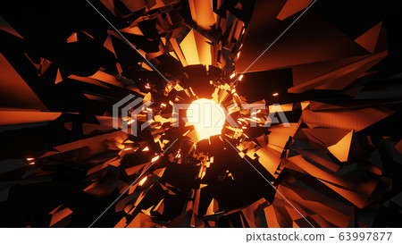 Abstract light colorful 3D rendering illustration background and fantasy texture. 63997877