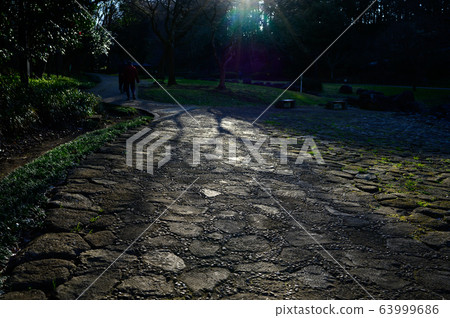 Hanajima Park cobblestone 63999686