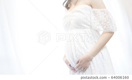孕婦的腹部21週 孕婦的腹部21週 64006160