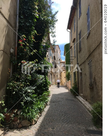 昂蒂布法國巷子老城尼斯戛納蔚藍海岸 64010019