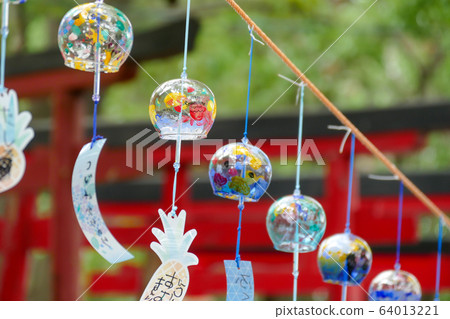 Hachida Shrine Suzunomiya Wind chimes Hachida Shrine Suzunomiya Wind chimes 64013221