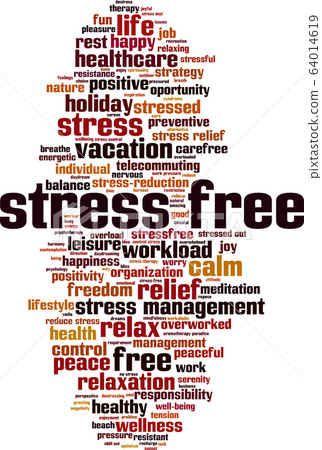 Stressful Word Meaning Pressures Overload And Tension Stock Photo