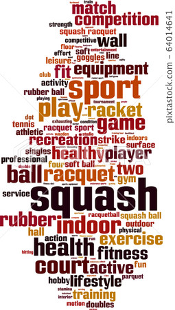 Squash word cloud - Stock Illustration [64014641] - PIXTA