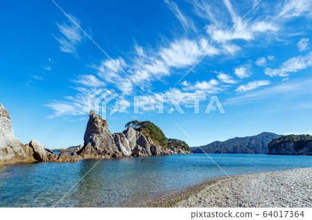 [Miyako City, Iwate Prefecture] Jodogahama is a scenic spot representing Sanriku 64017364