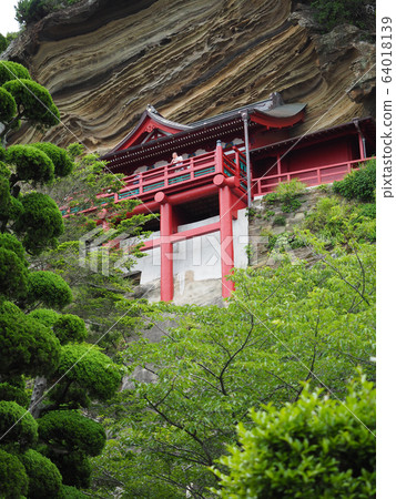 Kannon-do of Daifukuji Temple in Tateyama City, Chiba Prefecture 64018139