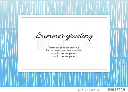 明信片夏季賀卡 64018329