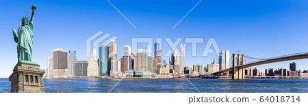Panorama lower manhattan New York 64018714