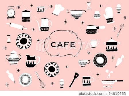 成人咖啡廳材料 64019663