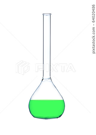 one laboratory flask one laboratory flask 64020486