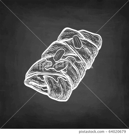 Maple pecan plait. 64020679