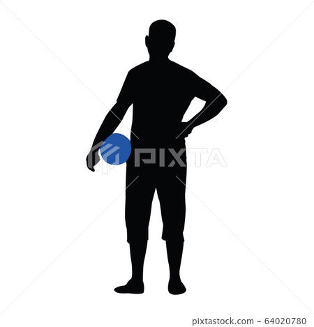 a man body silhouette vector - Stock Illustration [64020780] - PIXTA