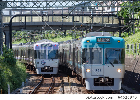 Keio Inokashira Line 1000 Series Violet Light Blue Keio Inokashira Line 1000 Series Violet Light Blue 64020979