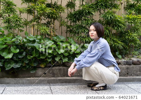 一個女人在京都旅行（woman峨野） 64021671