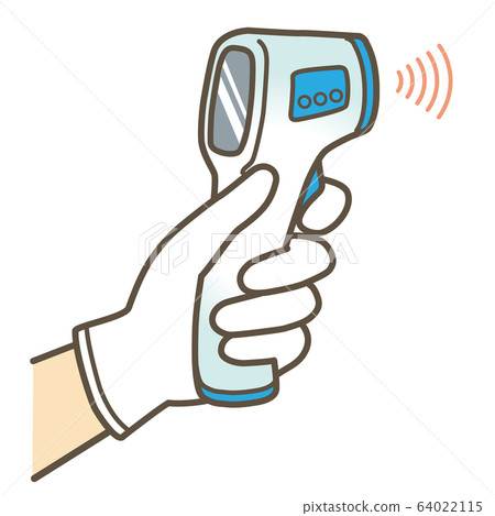 非接觸式溫度計插圖03 非接觸式溫度計插圖03 64022115