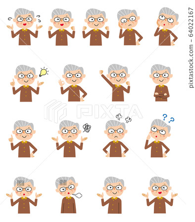 Elderly expression set 64022167
