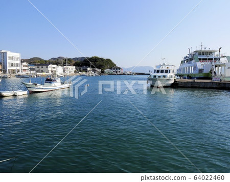 Ferries to Tadanoumi Port and Okunoshima Island (Takehara City, Hiroshima Prefecture) 64022460