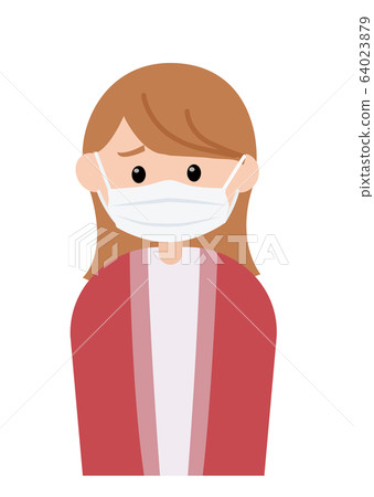 A woman in a mask A woman in a mask 64023879