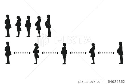 Social distance Social distance 64024862