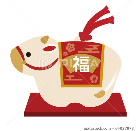 japanese year of the ox figurine