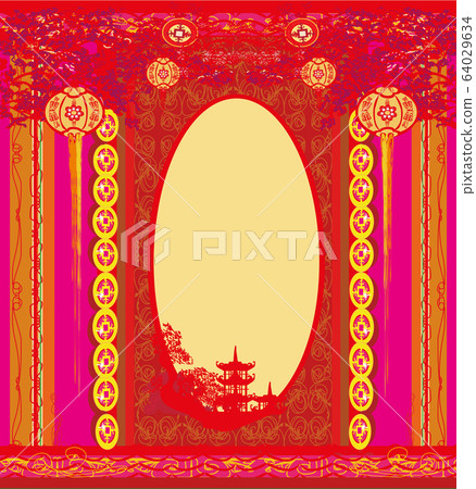 Mid-Autumn Festival for Chinese New Year - frame Mid-Autumn Festival for Chinese New Year - frame 64029634
