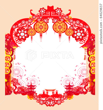 Mid-Autumn Festival for Chinese New Year - frame 64029637