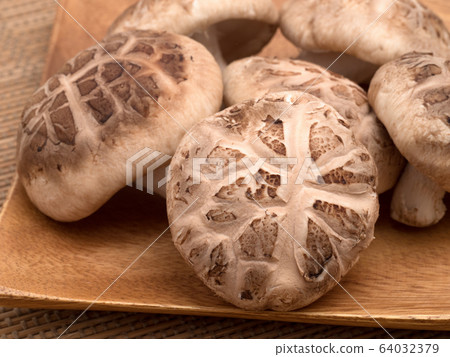 Shiitake mushroom raw donko 64032379