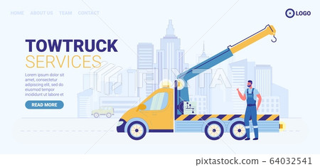 Towtruck Services, Road Assistance, Emergency. Towtruck Services, Road Assistance, Emergency. 64032541