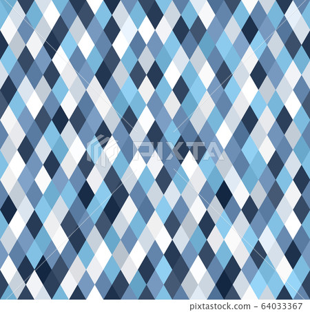 Diamond pattern. Seamless vector 64033367